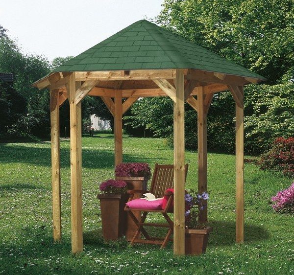 Kiosko de jardín Lisboa para terrazas y exteriores - Piscinas Athena