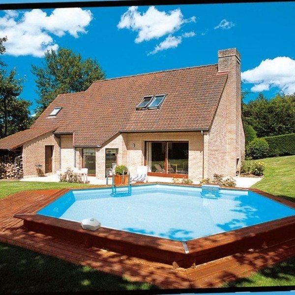 imagen piscina de madera 430cm x 120cm