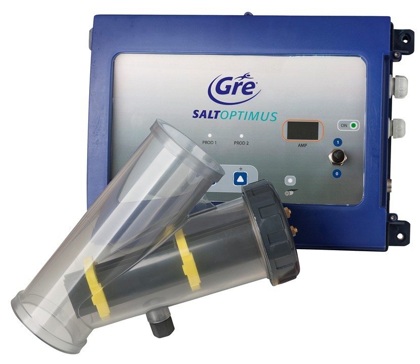 clorador salino piscina Gre Salt Optimus