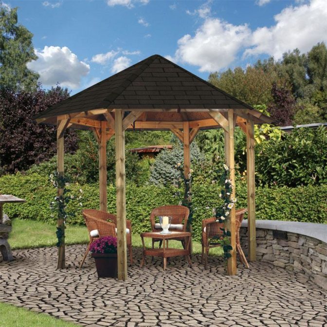 Kiosko de jardín Prado para terrazas y exteriores - Piscinas Athena