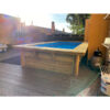 imagen Piscina de madera rect 3,50m (frente)