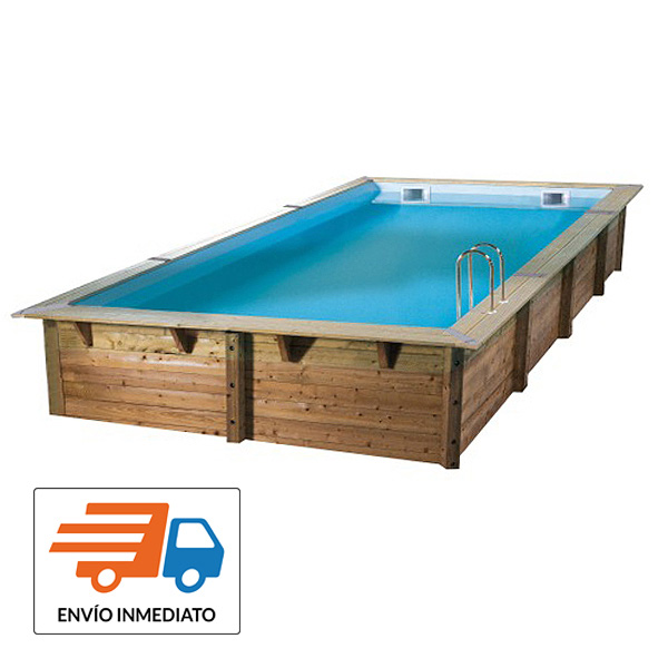 imagen piscina de madera 650cm