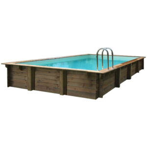 imagen piscina de madera Nika Rect 920cm x 520cm x 144cm