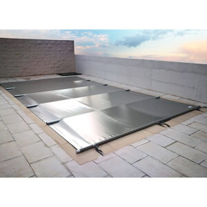 Cubierta de barras Classic gris