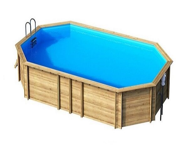 imagen piscina de madera Weva Octo + 840