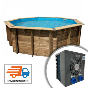 piscina de madera climatizada all