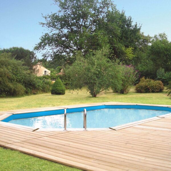 piscina de madera Vermela vista