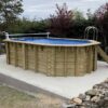 imagen Manta térmica piscina octogonal alargada (con enrollador) Life Style
