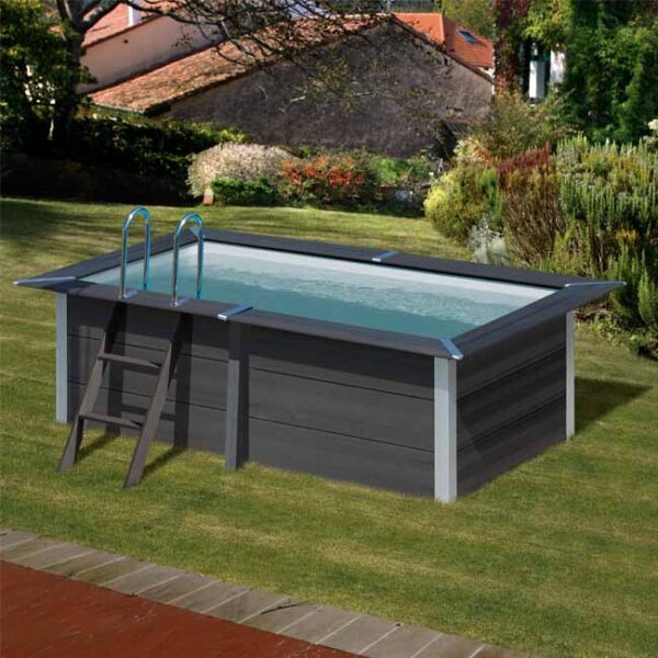 imagen piscina composite rectangular 3,26m x 1,86m (fondo jardín)