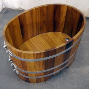 Bañera de madera BWL 100 x 72
