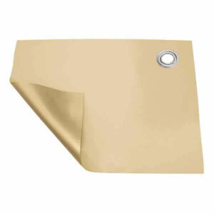 Cubierta de Invierno para piscina Beige/beige de 650gr/m2 de medidas internas de 4,92m x 2,92m +15cm de desborde perimetral ( Medidas totales de cubierta de 5,22m x 3,22m )