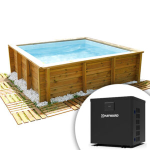 piscina de madera climatizada Athena One
